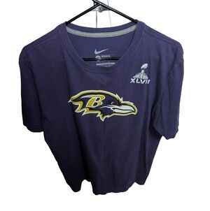 Men's Baltimore Ravens Super Bowl XLVII Ray Lewis Player T-shirt